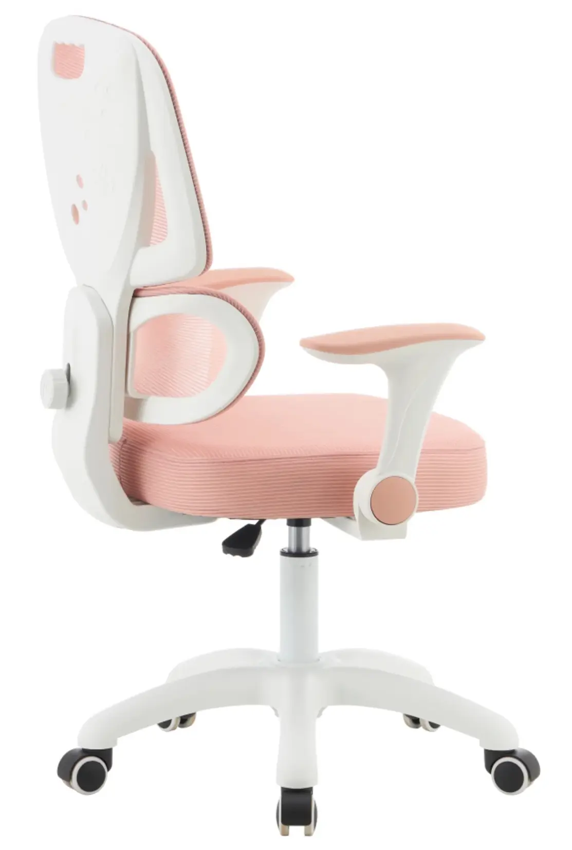 Fotoliu Tempo Kondela Lister (Pink/White) - 4