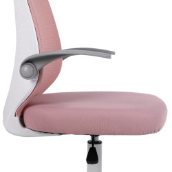 Fotoliu Tempo Kondela Pastura (Pink/White) Thumb