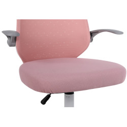 Fotoliu Tempo Kondela Pastura (Pink/White) Thumb