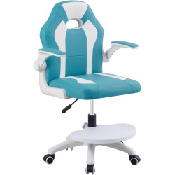 Кресло Tempo Kondela Ramil New (Blue/White) Thumb