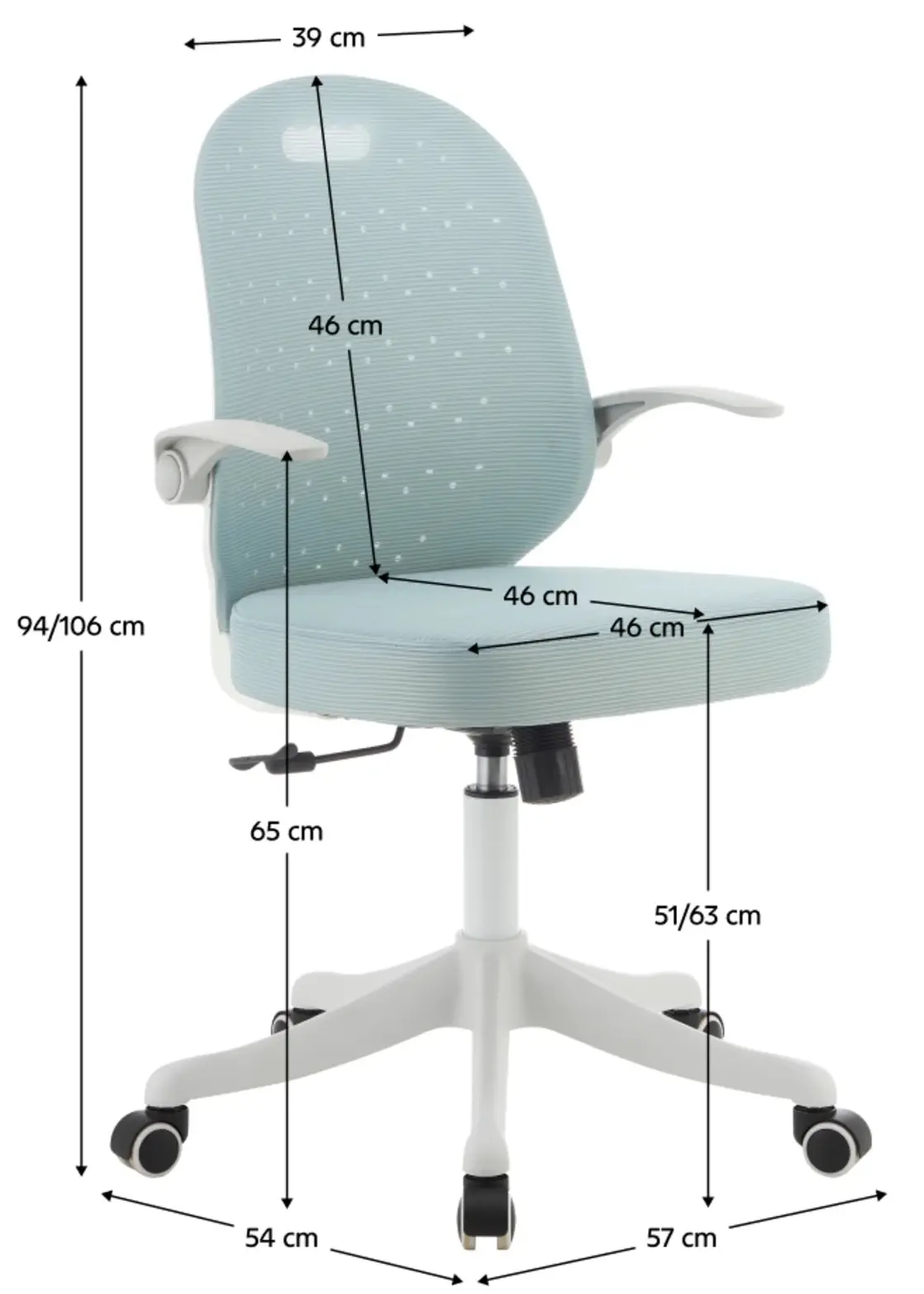 Fotoliu Tempo Kondela Taria (Neomint/White) - 6