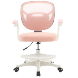 Fotoliu Tempo Kondela Trexa (Pink/White) Thumb