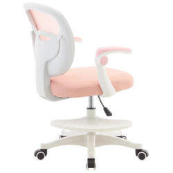 Fotoliu Tempo Kondela Trexa (Pink/White) Thumb
