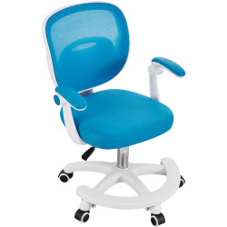 Fotoliu Tempo Kondela Trixi Typ 2 (Blue/White) Thumb