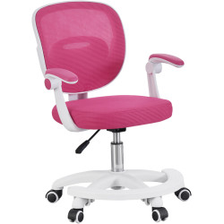 Кресло Tempo Kondela Trixi Typ 2 (Raspberry/White) Thumb