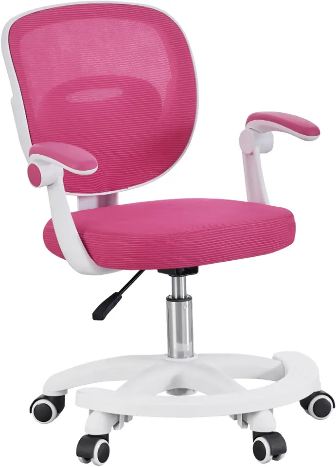 Кресло Tempo Kondela Trixi Typ 2 (Raspberry/White)