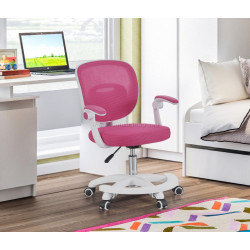 Fotoliu Tempo Kondela Trixi Typ 2 (Raspberry/White)