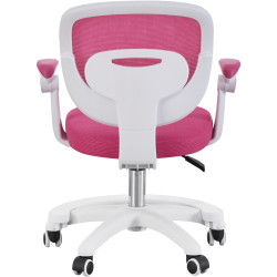 Кресло Tempo Kondela Trixi Typ 2 (Raspberry/White) Thumb