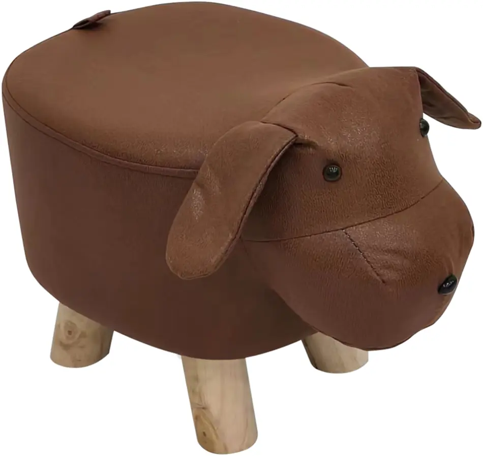 Taburet pentru copii Tempo Kondela Tamali (Brown/Natural)