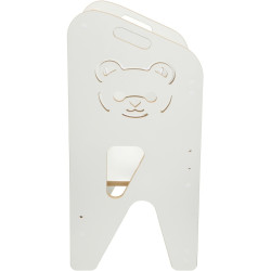 Детский табурет-стремянка VERKdesign Kidoo Bear (White) Thumb