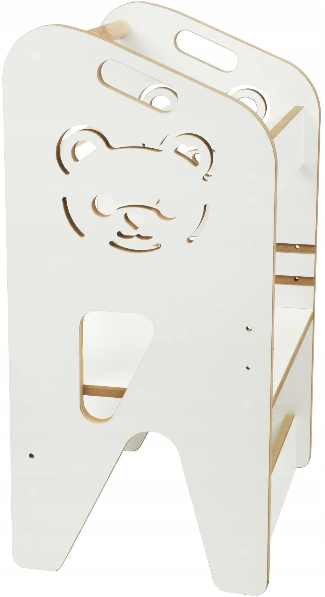 Детский табурет-стремянка VERKdesign Kidoo Bear (White) - 3