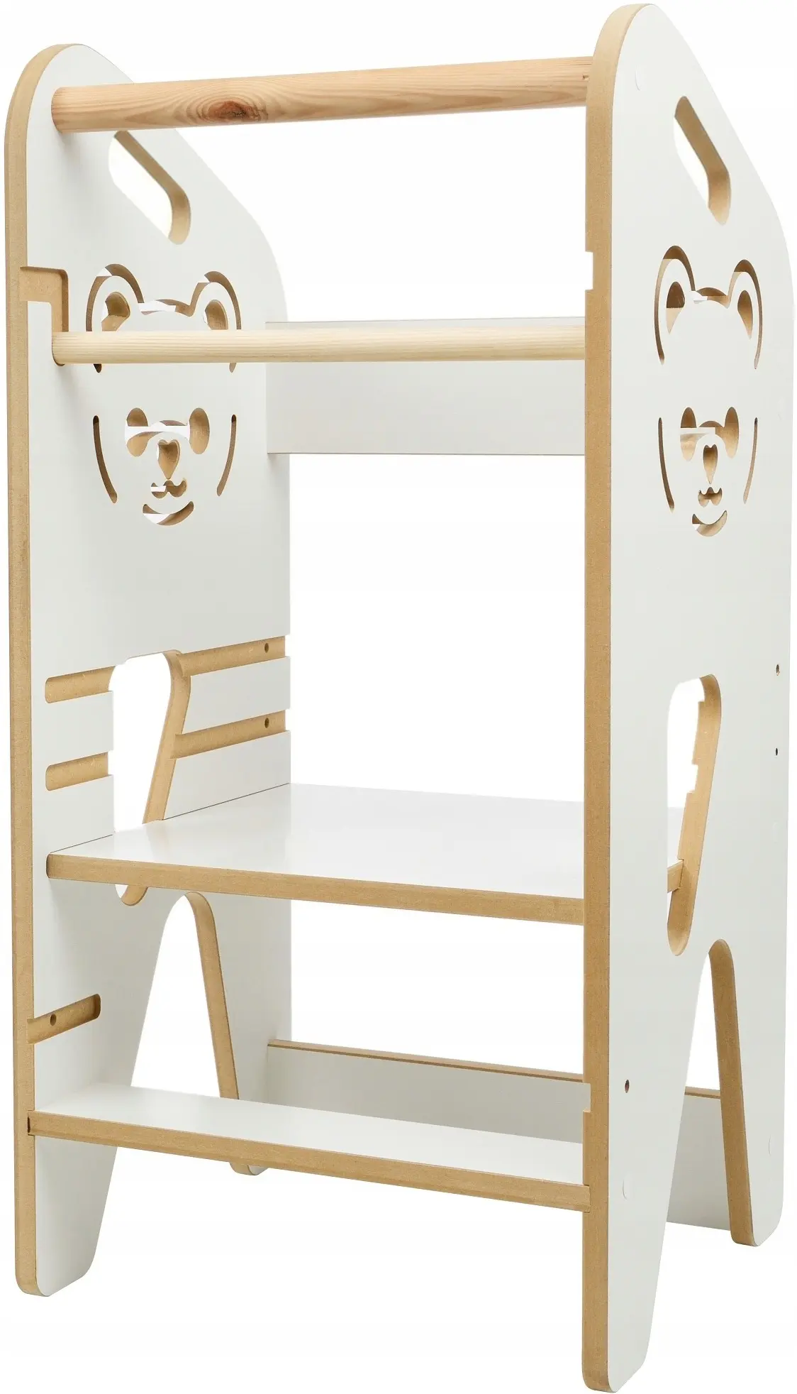 Детский табурет-стремянка VERKdesign Kidoo Bear (White) - 4