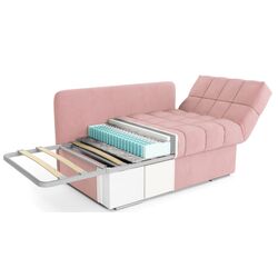 Canapea Askona Lily Sky Velvet 01 (Pink) Thumb