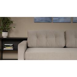 Canapea Askona Lucky M Sky Velvet 08 (Beige) Thumb