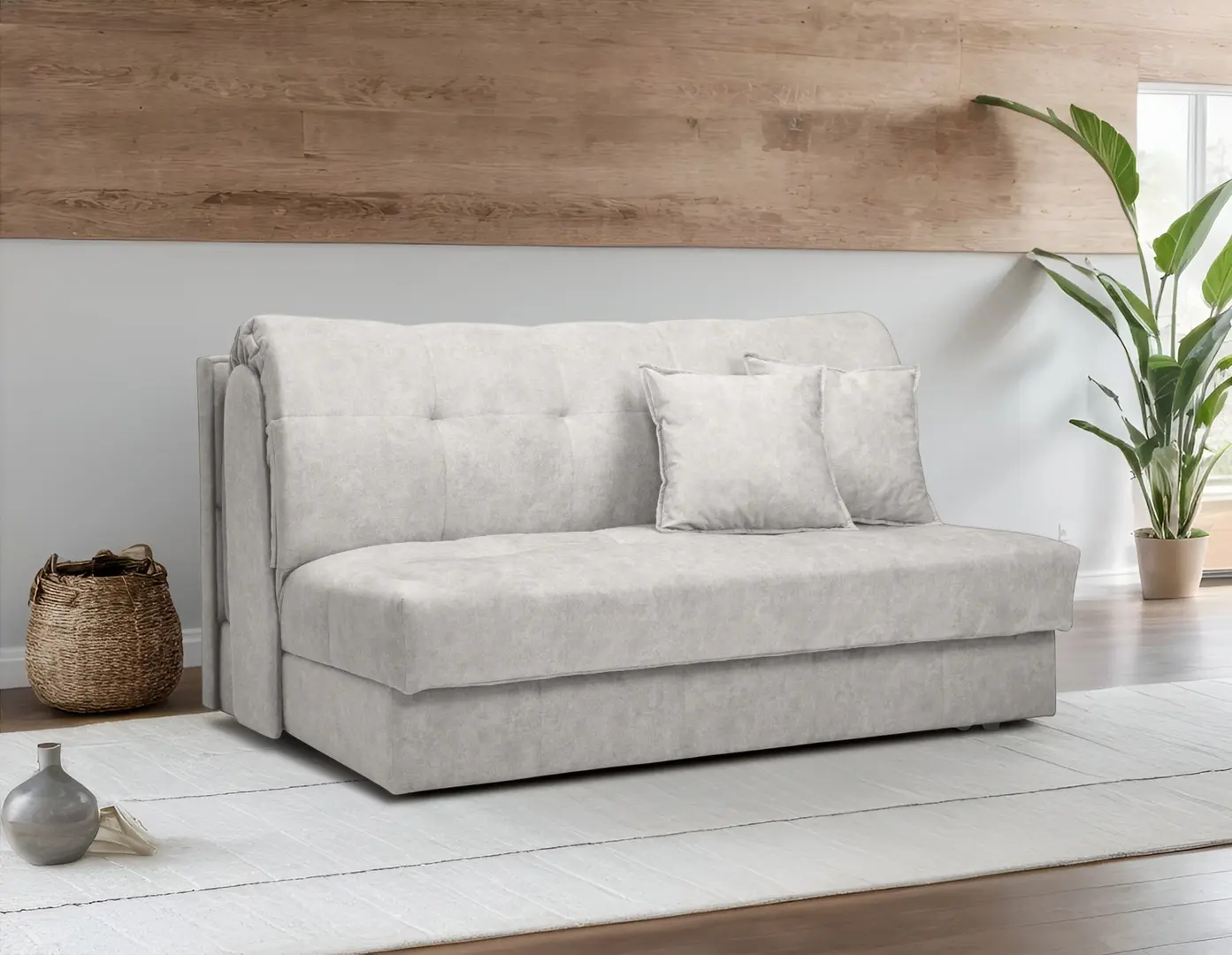 Диван Charmbed Arizona 1.8м Mono 03 (Light Grey)