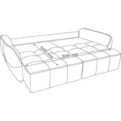 Диван Charmbed Bombay King 05 (Cocoa) Thumb