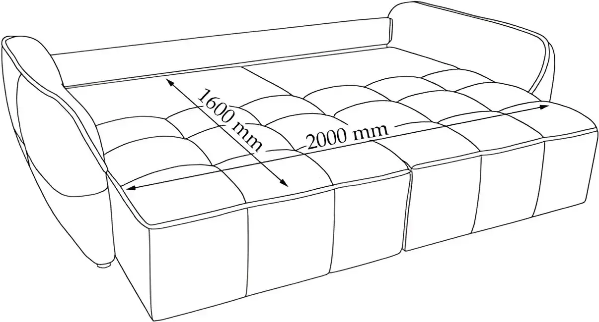 Диван Charmbed Bombay King 05 (Cocoa) - 6