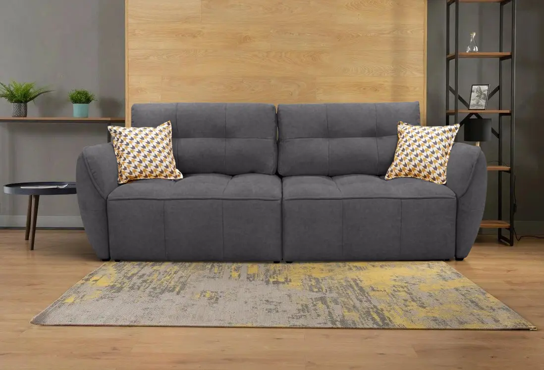 Диван Charmbed Bombay Mono 07 (Dark Grey)