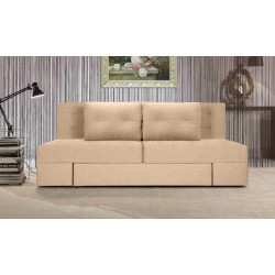 Canapea Charmbed Dublin Mono 02 (Beige/Sonoma Oak)
