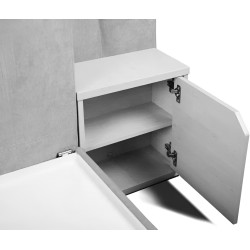 Canapea Charmbed Dublin Mono 02 (Beige/Sonoma Oak) Thumb
