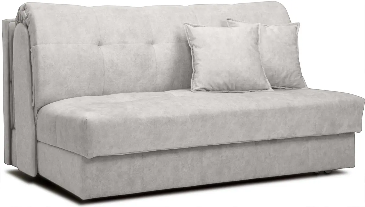 Canapea Charmbed Michigan 1.4m Mono 03 (Light Grey) - 2