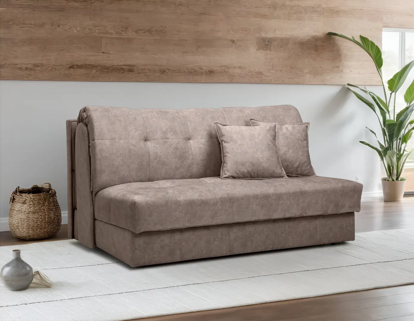 Диван Charmbed Michigan 1.4m Mono 04 (Light Brown)