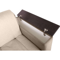 Canapea Charmbed Modern King 02 (Beige/Wenge Magic) Thumb