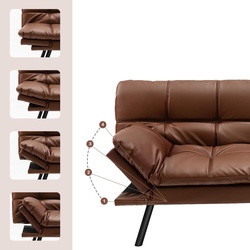 Canapea Costway HV10326BN (Brown) Thumb