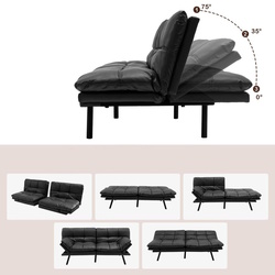 Canapea Costway HV10326DK (Black) Thumb