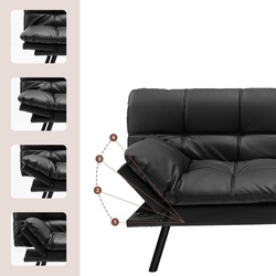 Canapea Costway HV10326DK (Black) Thumb