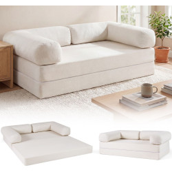 Canapea Costway HV10916BE (Beige) Thumb