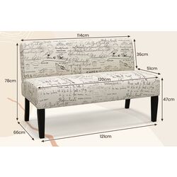 Диван Costway JV11419HS (Beige) Thumb