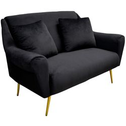 Диван DP Gloriosa 2 (Black/Golden) Thumb