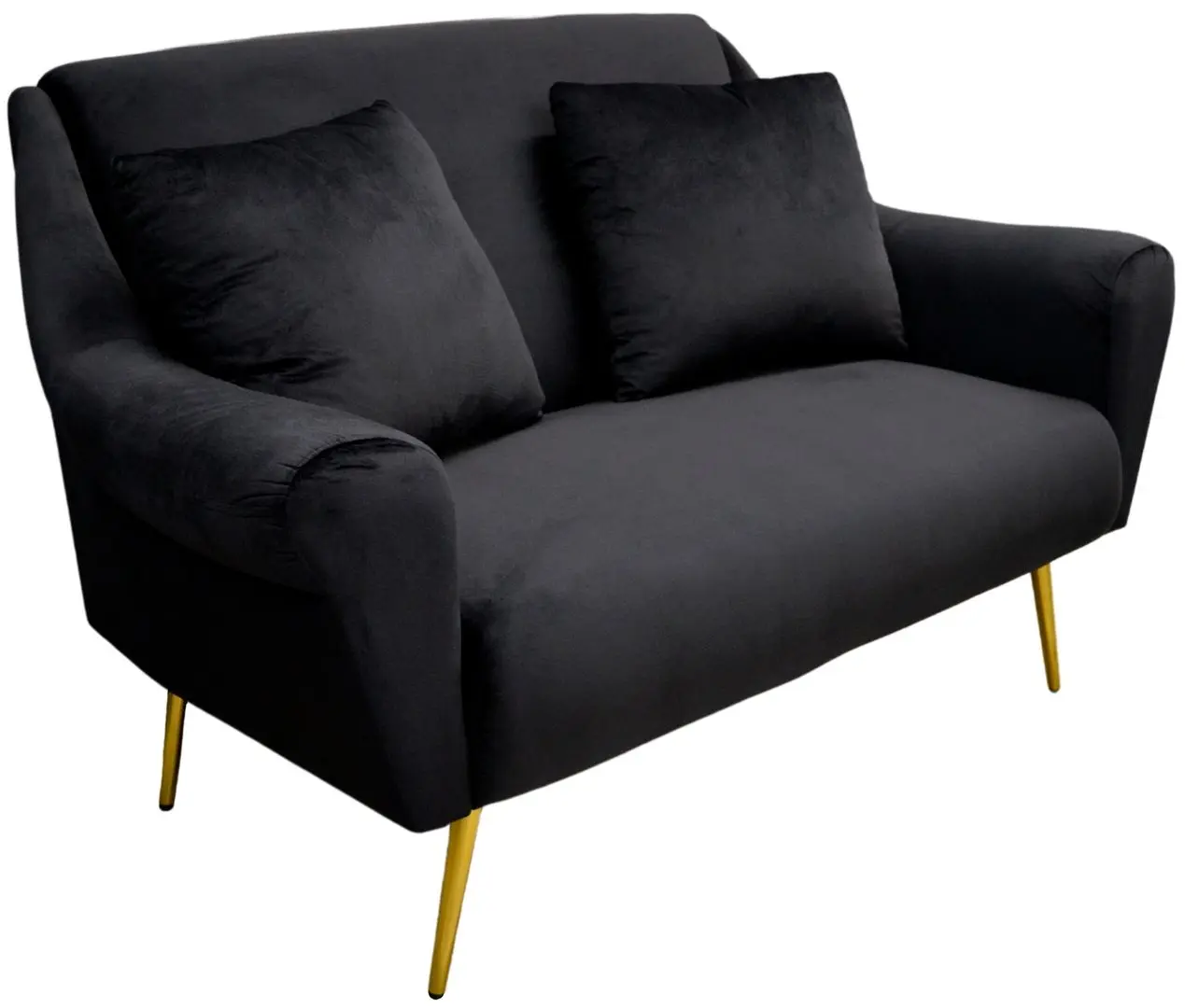 Диван DP Gloriosa 2 (Black/Golden)