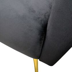 Диван DP Gloriosa 2 (Black/Golden) Thumb