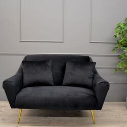 Диван DP Gloriosa 2 (Black/Golden) Thumb