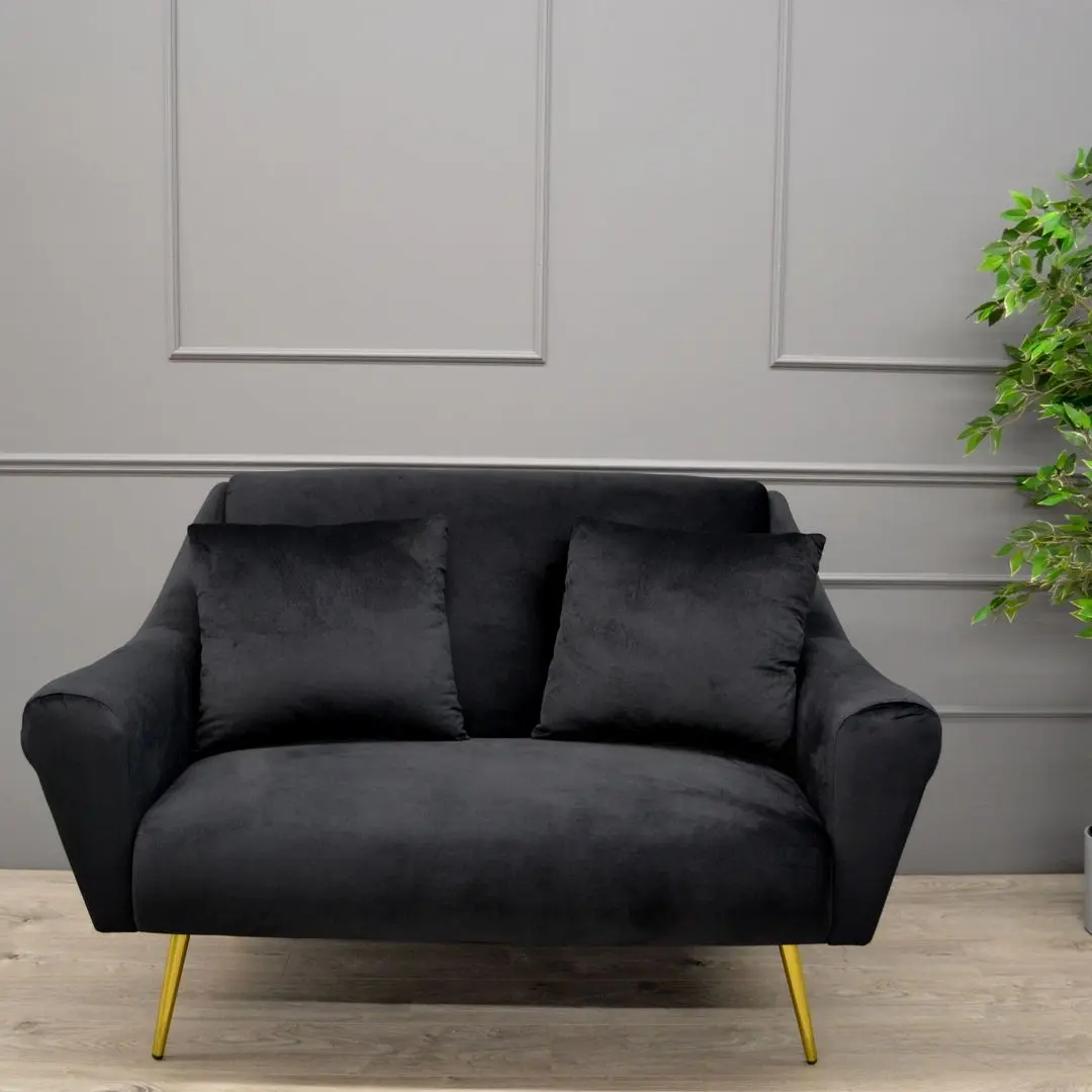 Диван DP Gloriosa 2 (Black/Golden)