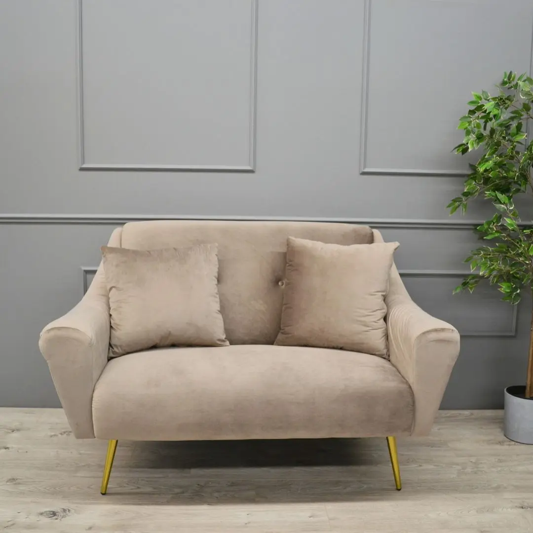 Диван DP Gloriosa 2 (Light Brown/Golden)