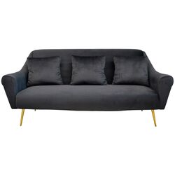 Диван DP Gloriosa 3 (Black/Golden)