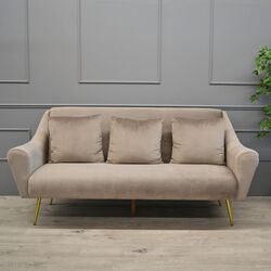 Canapea DP Gloriosa 3 (Light Brown/Golden) Thumb