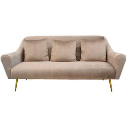 Диван DP Gloriosa 3 (Light Brown/Golden)