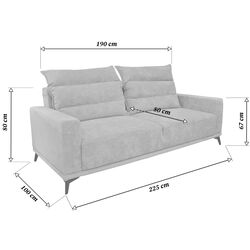 Диван DP Leo (Gray) Thumb