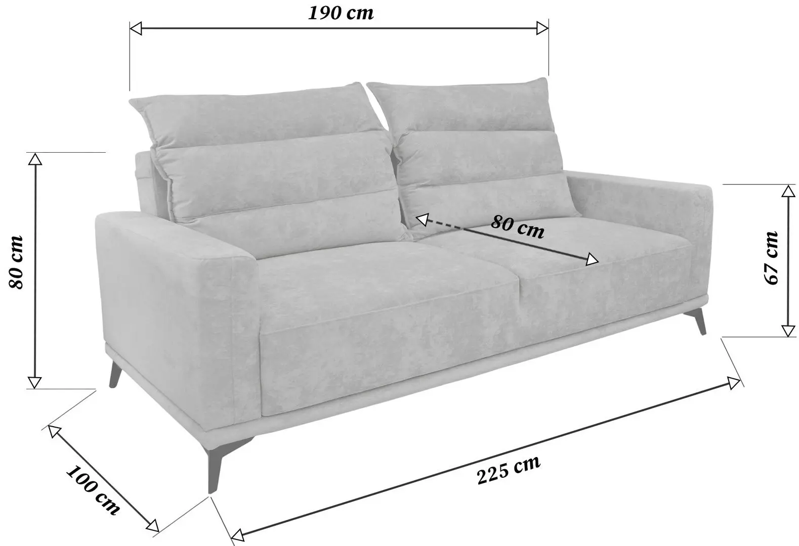 Диван DP Leo (Gray) - 2