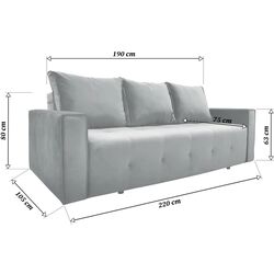 Диван DP Parma (Beige) Thumb