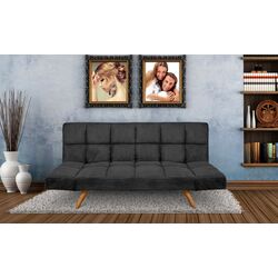 Диван раскладной DP LM-58 Velvet (Black)