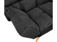 Canapea extensibila DP LM-58 Velvet (Black)