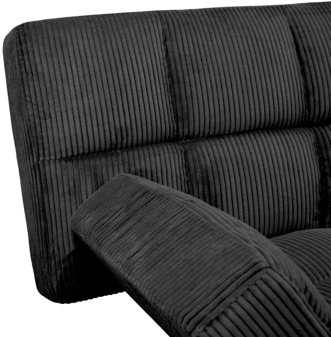 Диван раскладной DP LM-58 Velvet (Black)