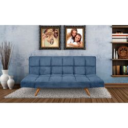 Диван раскладной DP LM-58 Velvet (Blue)