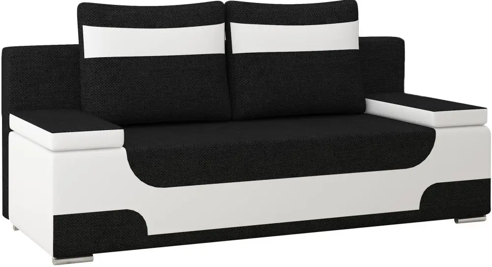 Canapea Eltap Area Sawana 14/Soft 17 (Black/White)