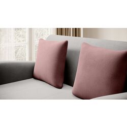 Диван Eltap Ario Nube 3/Nube 24 (Gray Light/Antique Pink) Thumb